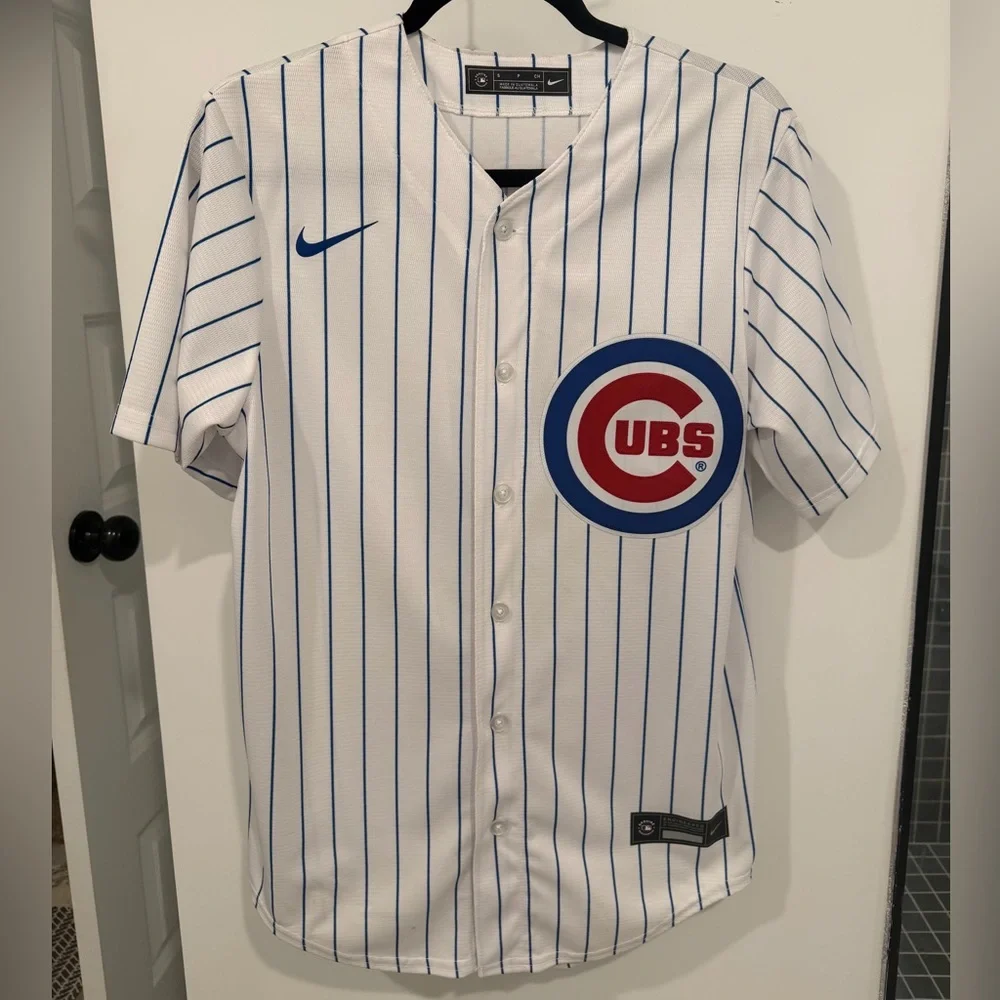 Nike Cubs baseball #9 Báez jersey